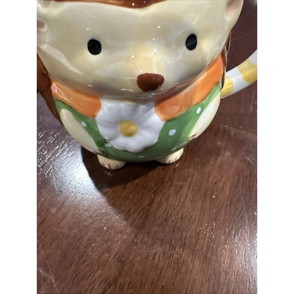 Hedgehog Coffee Tea Mug Can‎ Use For  Candle or Plant Holder